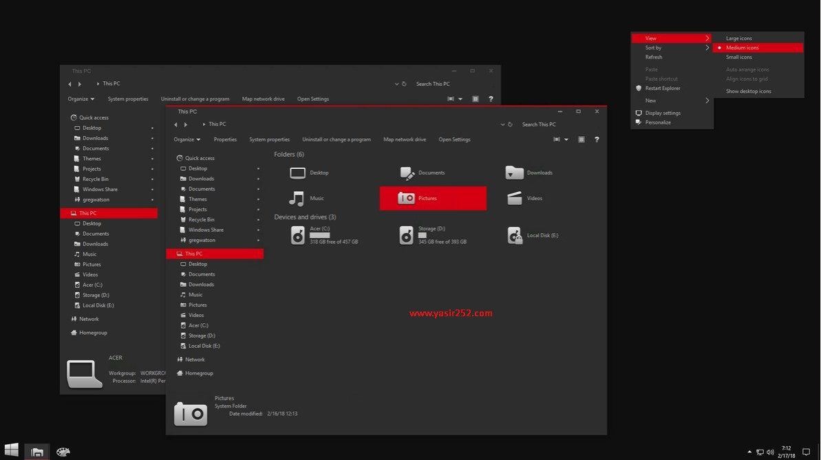 tema-terbaik-windows-10-dark-red-yasir252-2919249