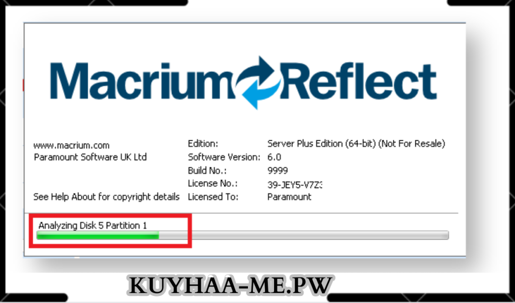 Macrium Reflect Kuyhaa