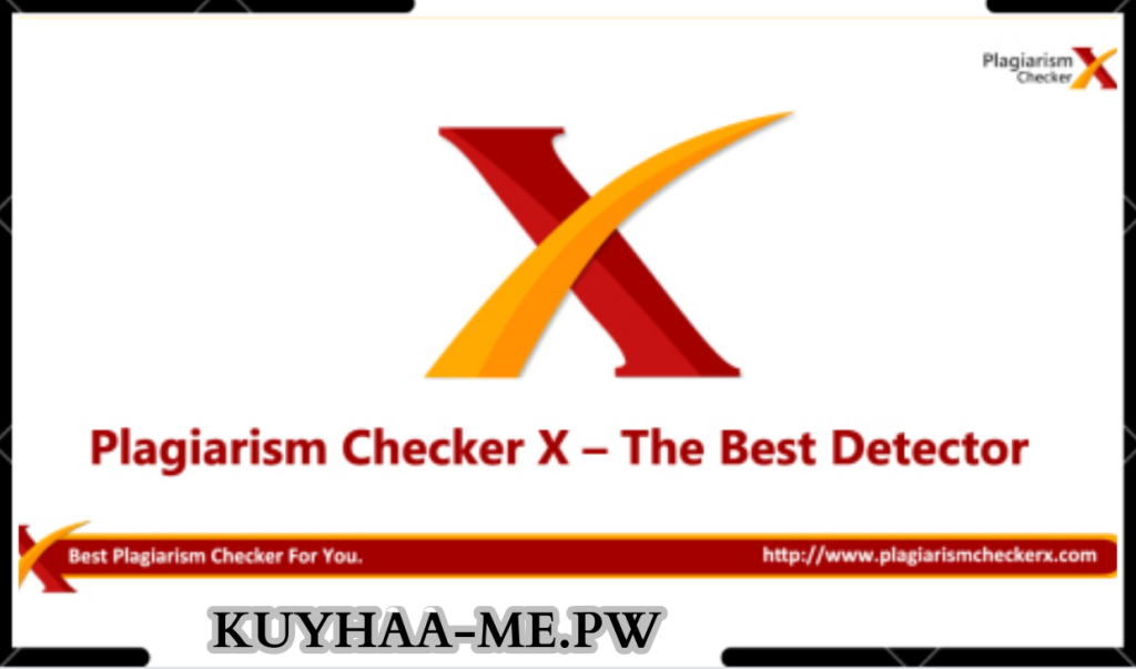 Plagiarism Checker X Crack