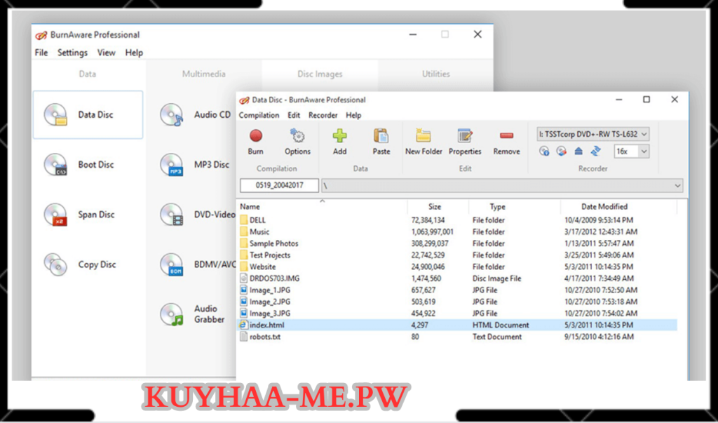 Download BurnAware Professional Full Crack 