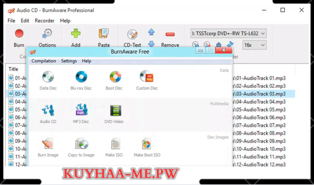 Download BurnAware Professional Full Crack 